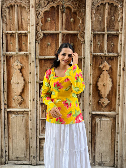 Ragini Halter Neck Kurti